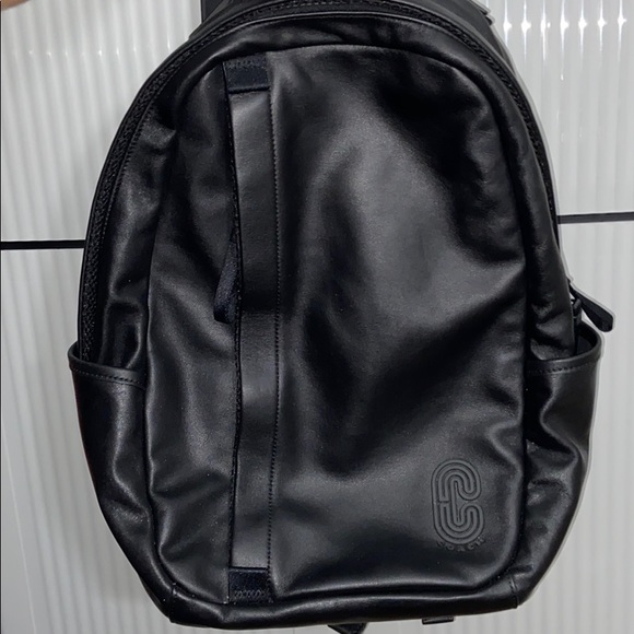New all black coach backpack - Picture 1 of 5